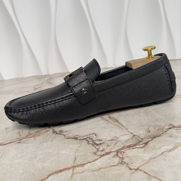 Monte Carlo Moccasin Dark Gray Taiga Leather