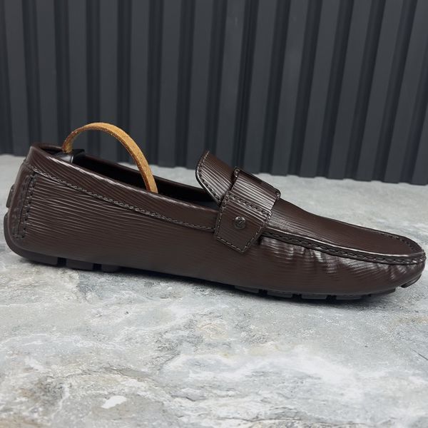 Monte Carlo Moccasin Epi Brown Leather