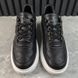 Beverly Hills Sneakers Black Leather Monogram Eclipse