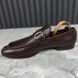 Tom Ford Era GG Monogram лофери коричневі шкіряні 2867 фото 7