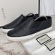 GG Monogram Slipon Embossed Leather