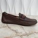 Ayrton Web GG Horsebit Moccasins Brown Leather