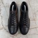 Match Up Monogram кросівки чорні шкіряні 3813 фото 1