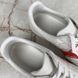 Luxembourg Monogram Sneaker White Grain Leather