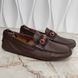 Ayrton Web GG Horsebit Moccasins Brown Leather