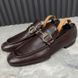 Tom Ford Era GG Monogram лофери коричневі шкіряні 2867 фото 3