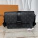 Louis Vuitton S-Cape Messenger Bag Monogram Eclipse Canvas