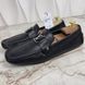 Monte Carlo Driving Moccasin Black Leather