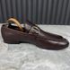 Tom Ford Era GG Monogram лофери коричневі шкіряні 2867 фото 1