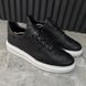 Beverly Hills Sneakers Black Leather Monogram Eclipse
