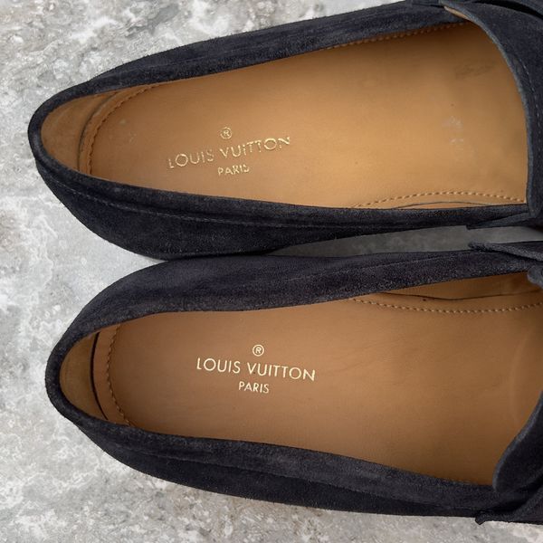 Kensington Loafers Penny Navy Blue Suede