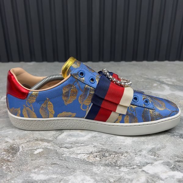 Ace Sneakers Crystal Sylvie Blue Lace