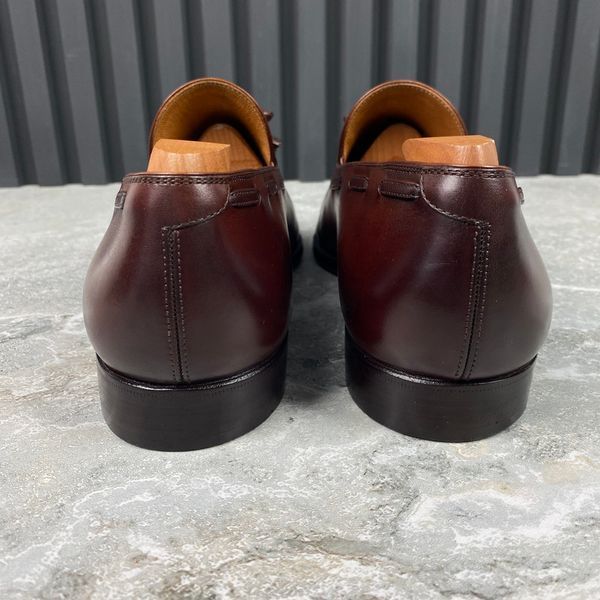 Loafers Brown Leather Tasseled