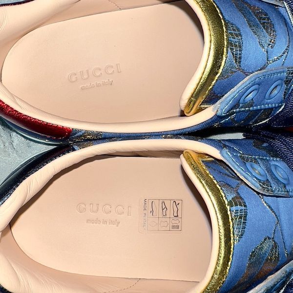 Ace Sneakers Crystal Sylvie Blue Lace