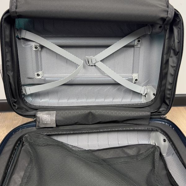 Suitcase Proxis Petrol Blue Polypropylene