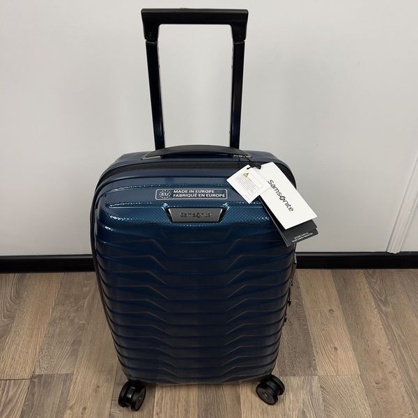 Suitcase Proxis Petrol Blue Polypropylene