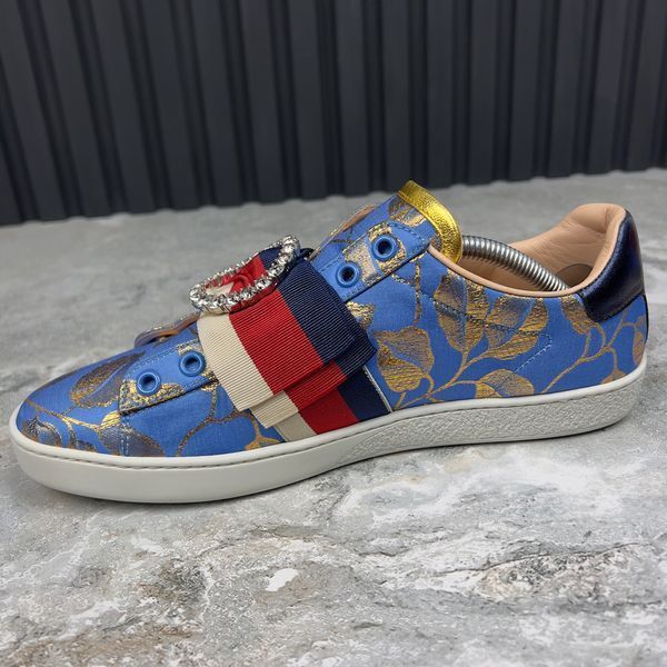Ace Sneakers Crystal Sylvie Blue Lace
