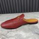 Princetown Mule Red Leather