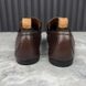 Tom Ford Era Loafers GG Monogram Embossed Brown Leather