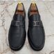Major Loafers Taiga Black Leather