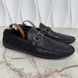 Hockenheim Damier Infini Driving Moccasins Black Leather