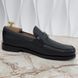 Major Loafers Taiga Black Leather