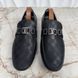 Hockenheim Damier Infini Driving Moccasins Black Leather