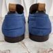 Jordaan Horsebit Flat Loafer Blue Suede