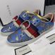 Ace Sneakers Crystal Sylvie Blue Lace