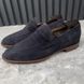 Kensington Loafers Penny Navy Blue Suede