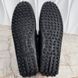 Hockenheim Damier Infini Driving Moccasins Black Leather