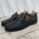Major Loafers Taiga Black Leather