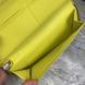 Damier гаманець на застібці жовтий шкіряний 001WLV фото 3