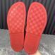 Waterfront Sandals Damier Flip-Flop Red Rubber