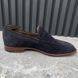Kensington Loafers Penny Navy Blue Suede