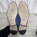 Jordaan Horsebit Flat Loafer Blue Suede