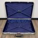 Rimowa Topas Classic Suitcase Gray Aluminum Leather Trim