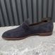 Kensington Loafers Penny Navy Blue Suede