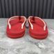 Waterfront Sandals Damier Flip-Flop Red Rubber