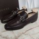 Tom Ford Era Horsebit Loafers GG Guccissima Embossed Brown Leather