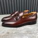 Loafers Brown Leather Tasseled