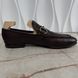 Tom Ford Era Horsebit лофери коричневі шкіряні з тисненням GG Guccissima 3925 фото 6