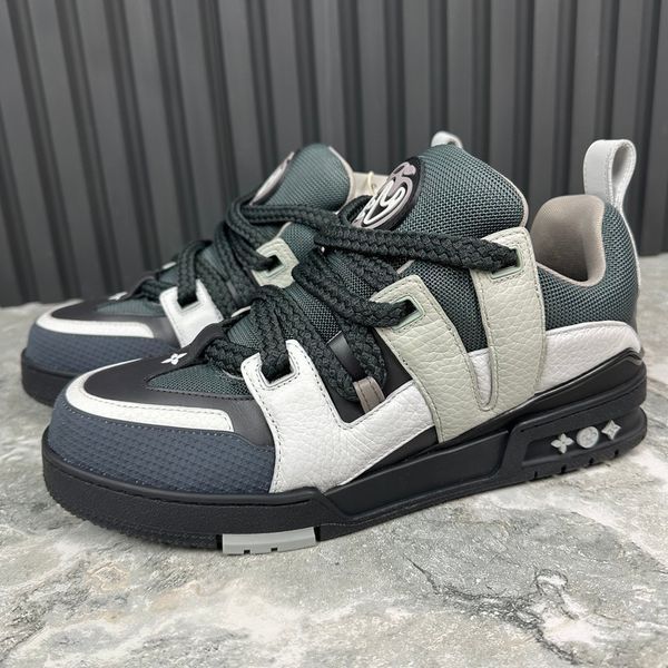 LV Trainers кросівки сірі 2842 фото