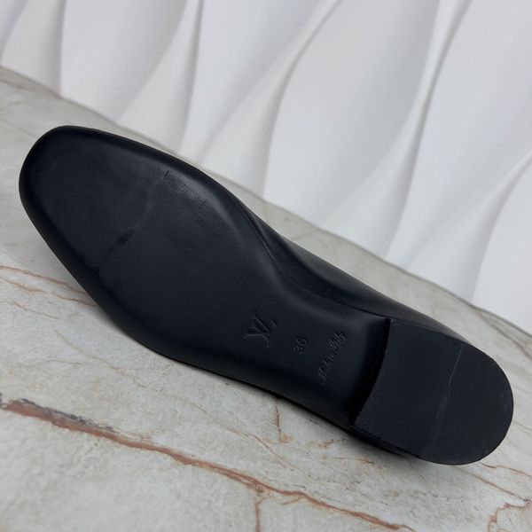 Upper Case Loafers Black Leather