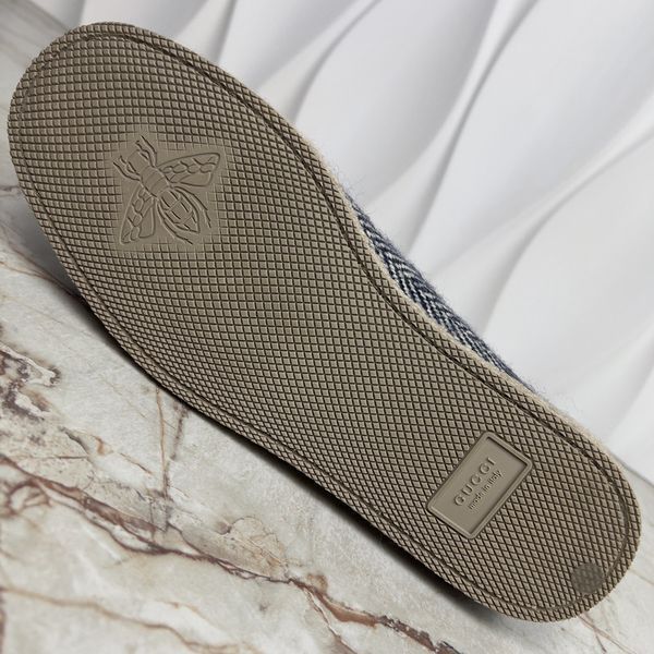 Fria Horsebit Espadrille Loafer Wool Navy