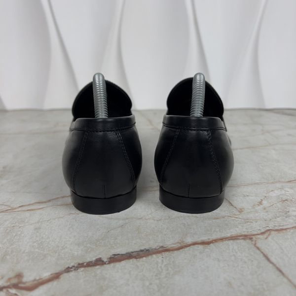 Upper Case Loafers Black Leather
