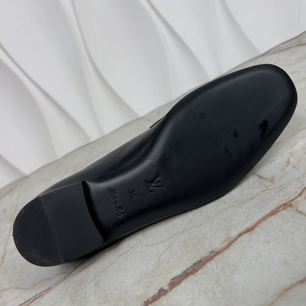 Upper Case Loafers Black Leather