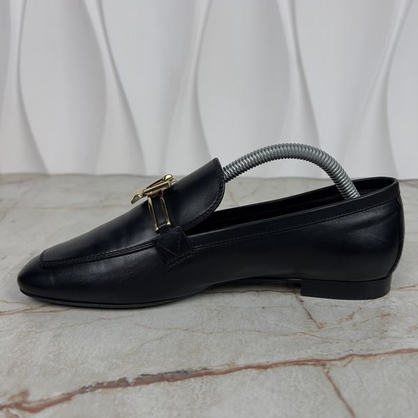 Upper Case Loafers Black Leather