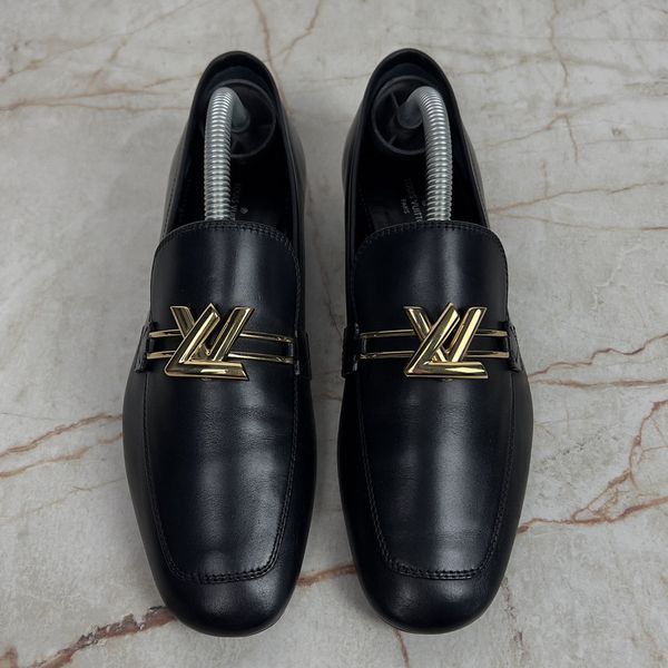 Upper Case Loafers Black Leather