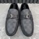 Hockenheim Moccasin Graphite Damier Canvas
